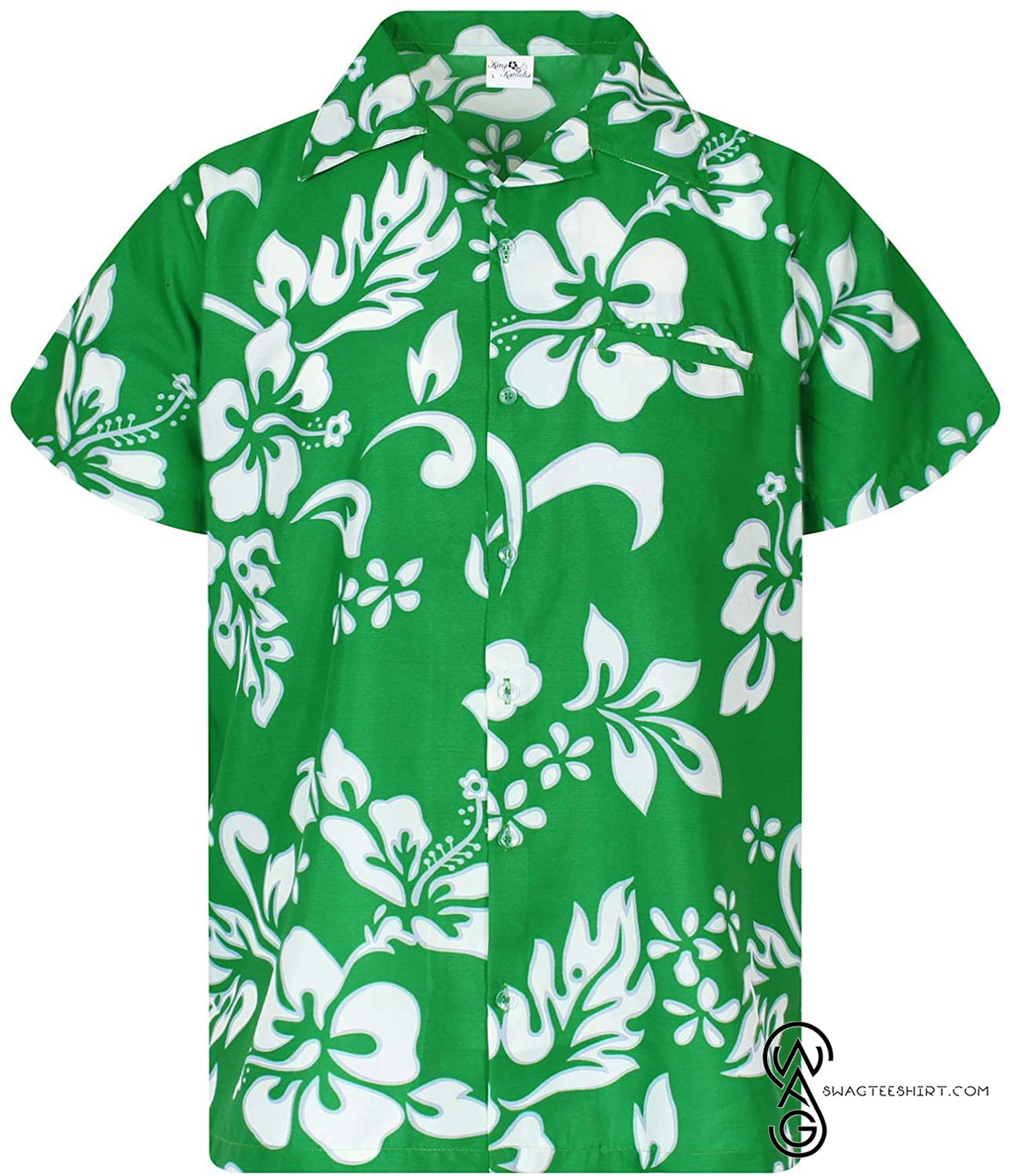 [Top Trending] Funky Aloha Hawaiian Beach Summer Print Hibiscus Full Printing Hawaiian Shirt